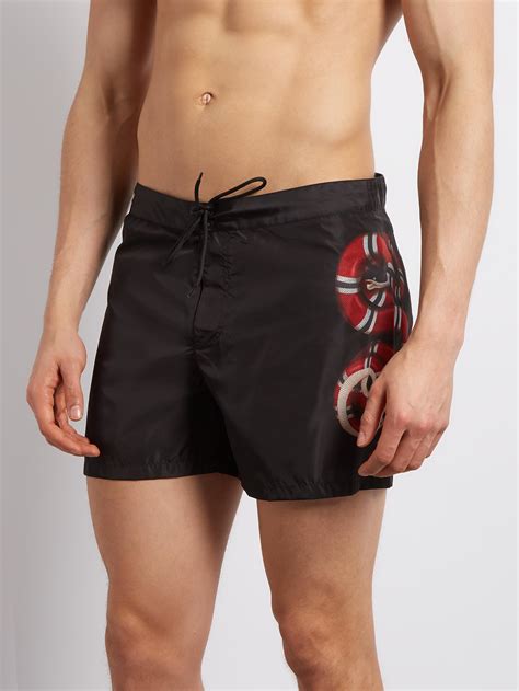 fake gucci swimsuit mens|gucci swim trunks for men.